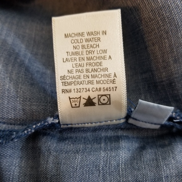 Cloth & Stone chambray off the shoulder dress - Picture 8 of 8